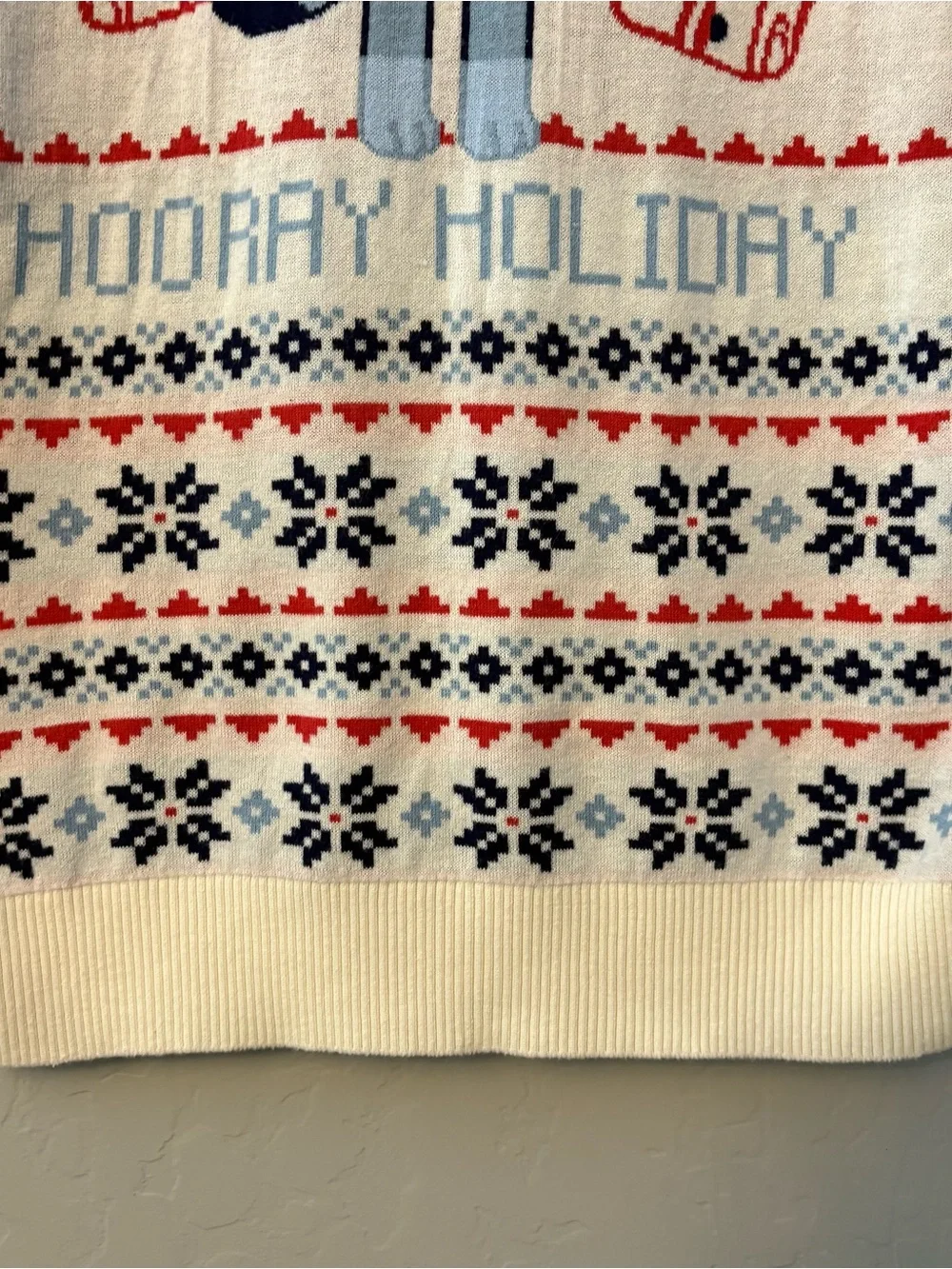 Bluey hooray holiday christmas holiday sweater kids size xl